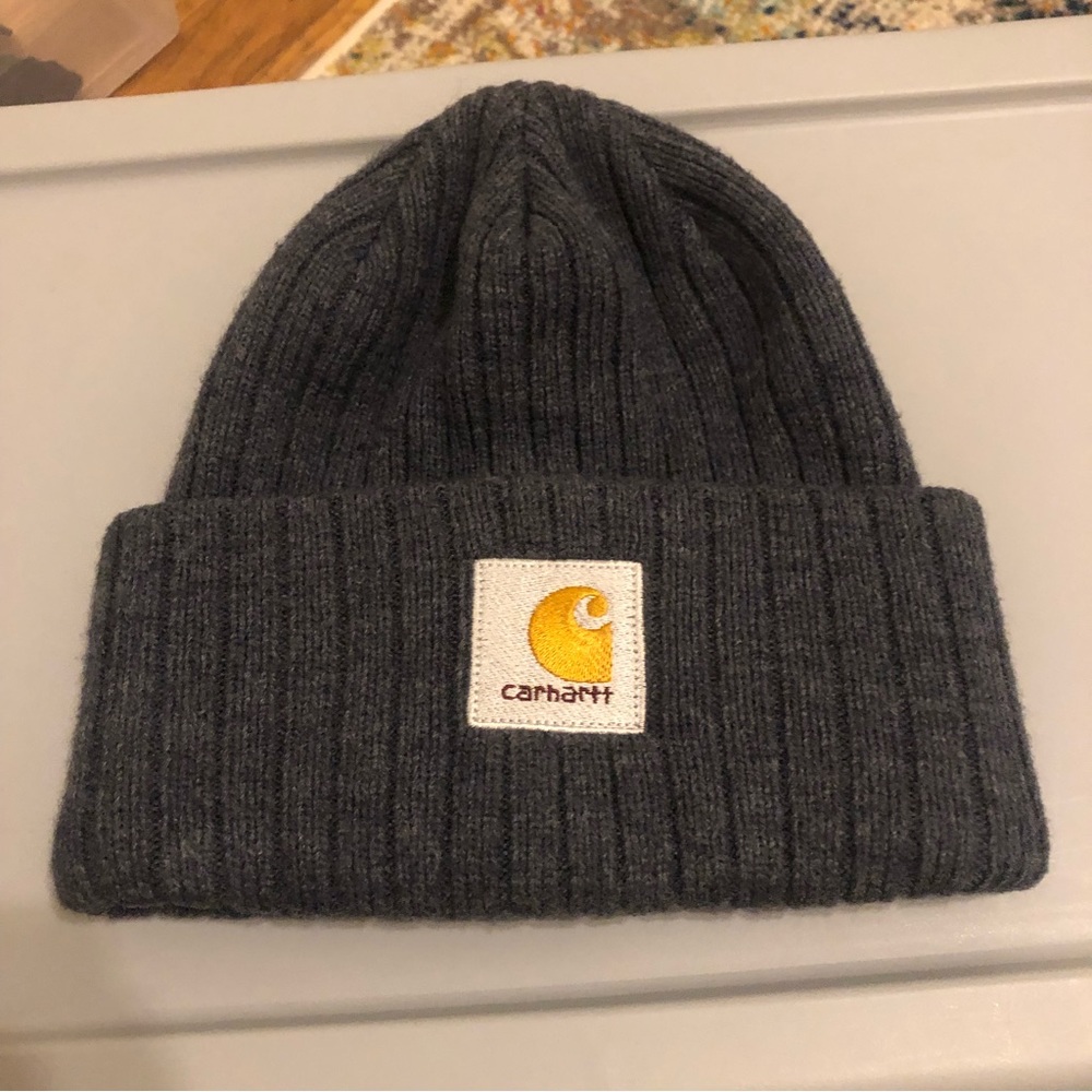 Chunky Knit Carhartt Beanie